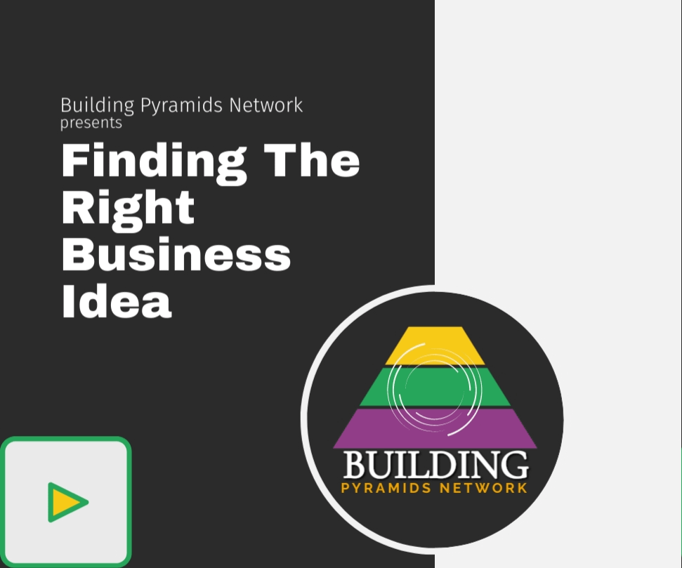 Finding the right business idea mini course website image
